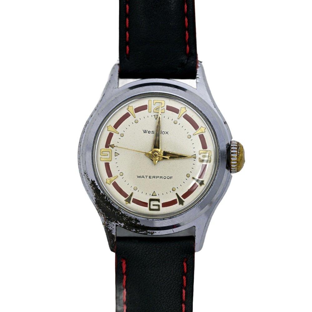 Westclox Vintage 1970's Mechanical Men's Wrist Watch For Parts or Repair